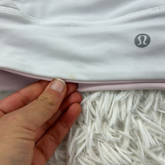 Lululemon Align Reversible Bra *Light Support, A/B Cups White / Pink Mist - Picture 3 of 7